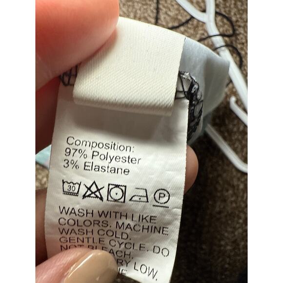 Romwe Celestial lace trim sheer strappy cropped tank top womens large whimsigoth - Picture 6 of 7